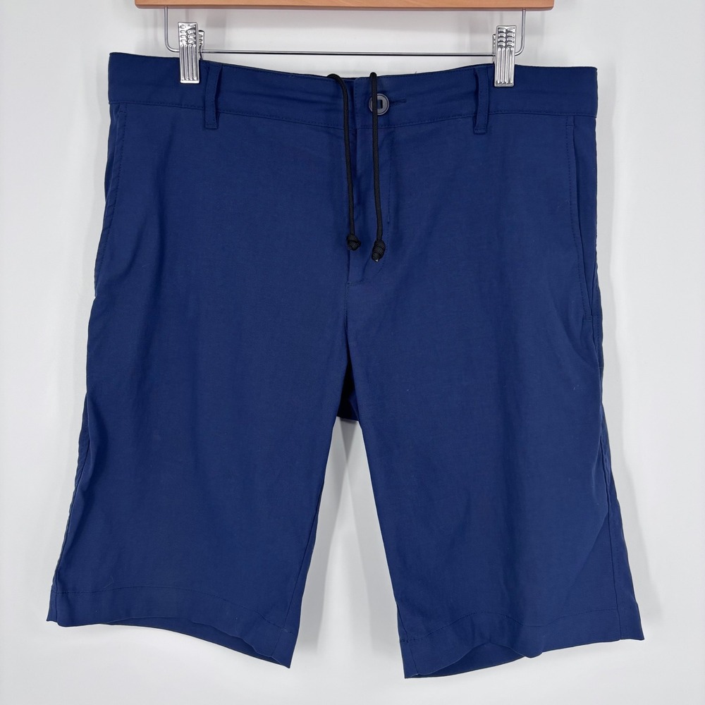 Outlier New Way Seven Fives Shorts Men 32 Long Blue F.Cloth Performance Techwear